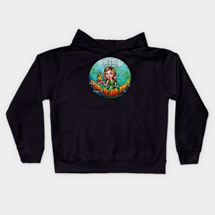 Metal Mer-Maiden Kids Hoodie